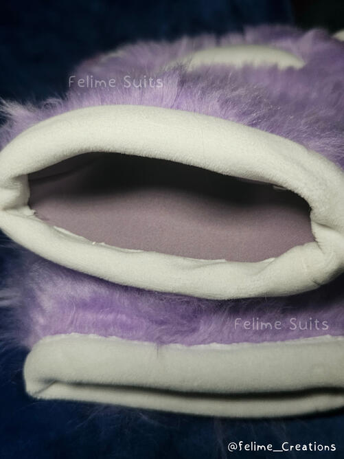 Purple Handpaw Cuffs
