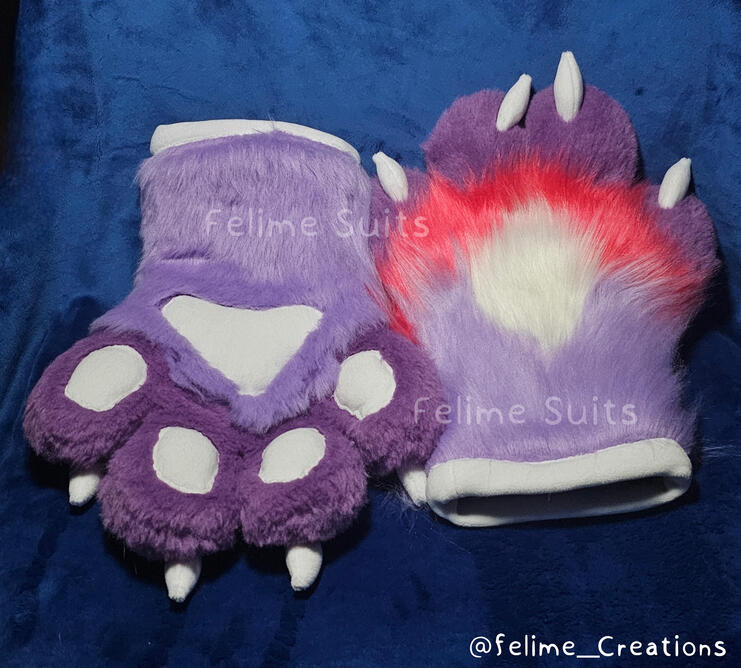 Purple Handpaws